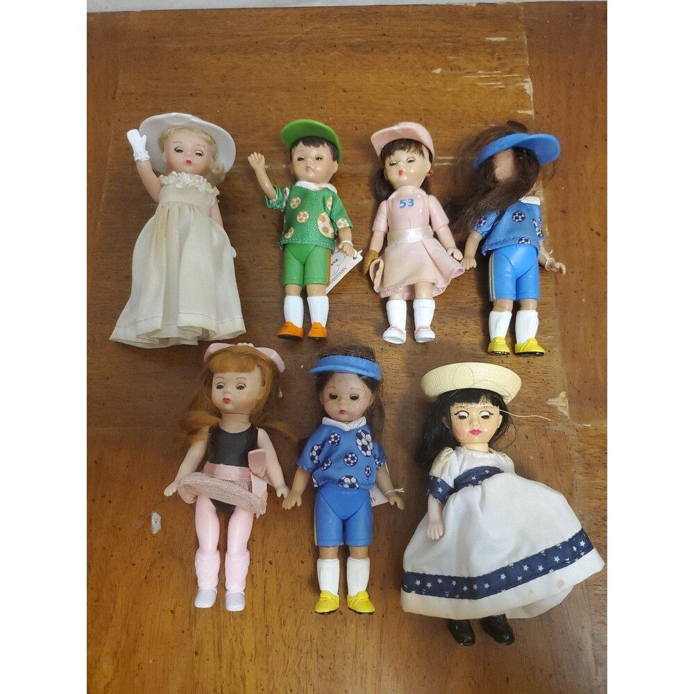 McDonalds Madame Alexander Happy Meal Storybook Dolls Toys 5" Lot Of 7 2000’s